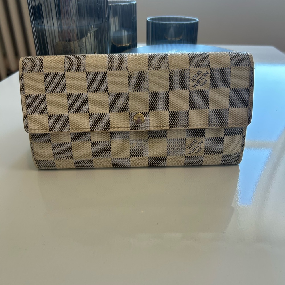 Louis Vuitton Damier Azur Canvas Wallet